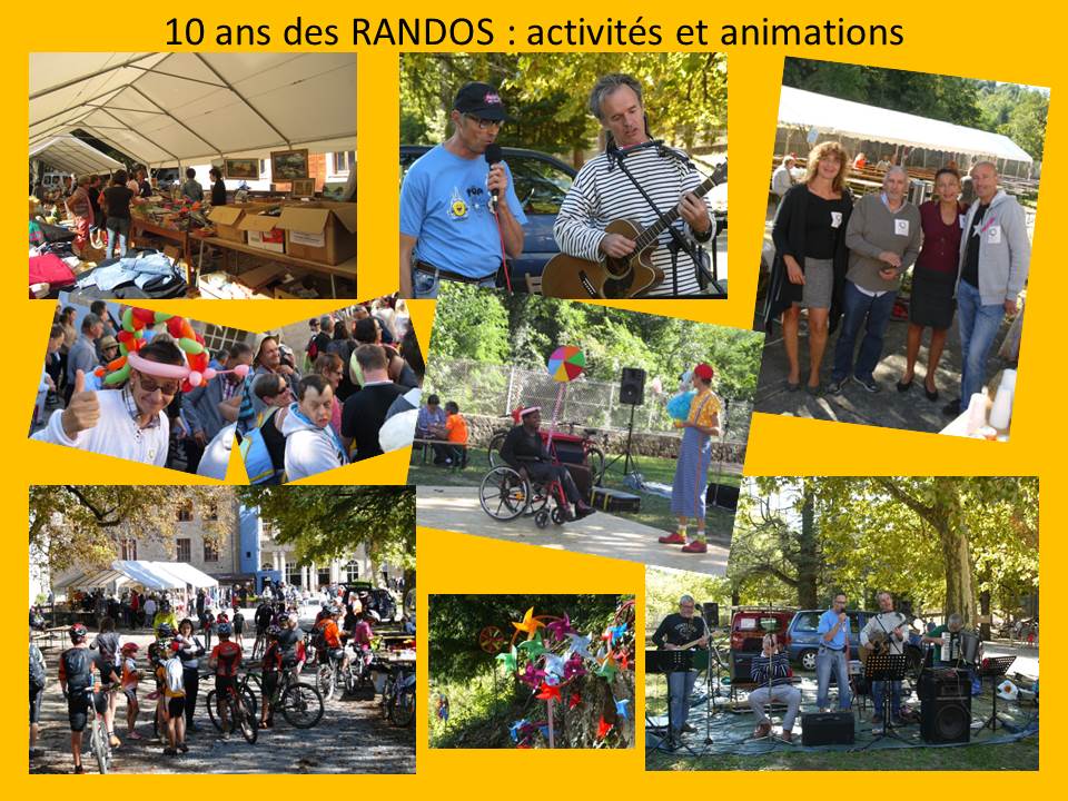 Randos 2015 : activités et animations