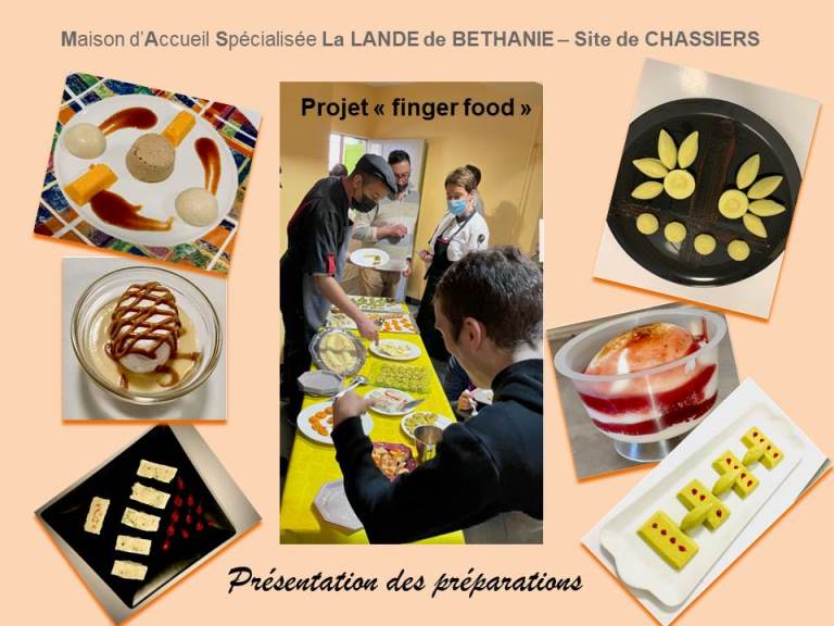 Atelier finger food présentation