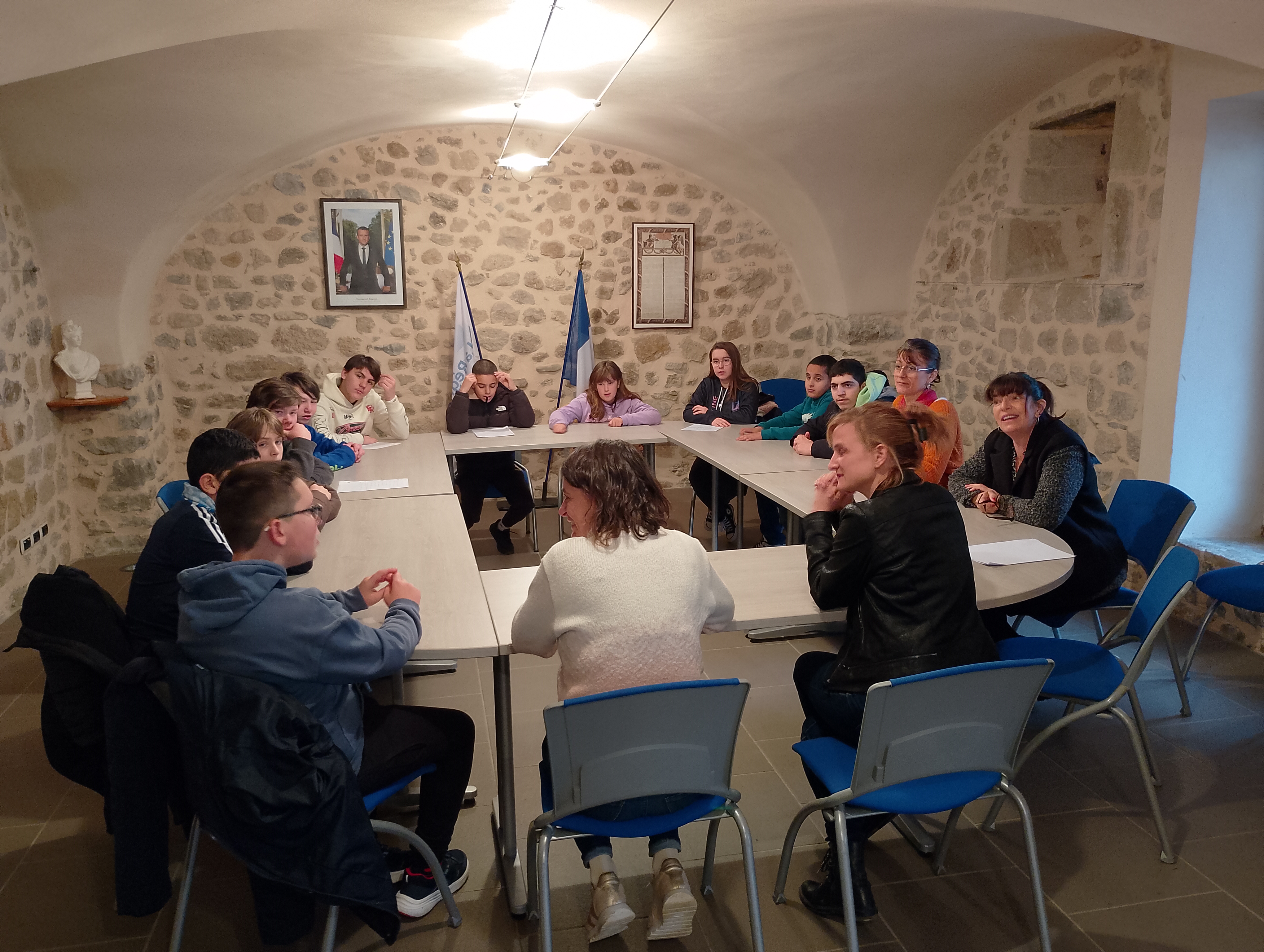 Visite Mairie de Lachapelle-sous-Aubenas